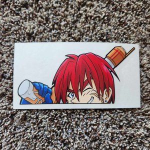 Outlaw Star Gene Starwind Decal Sticker (Approx 5.5" wide) Bam Box exclusive